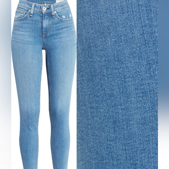 Rag & Bone Cate raw ankle skinny jeans - size 28 - Picture 2 of 4